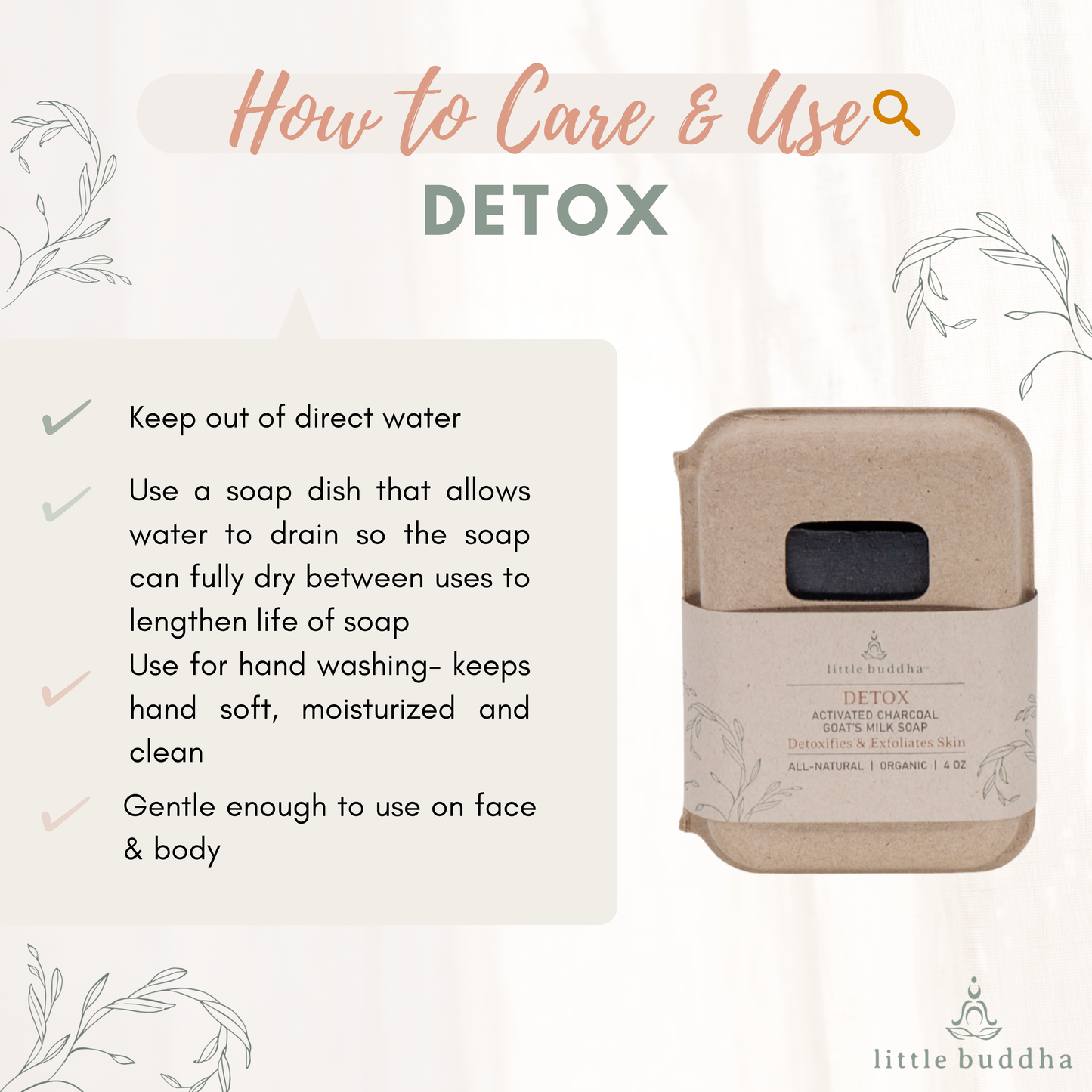 Detox Activated Charcoal Goat's Milk Soap