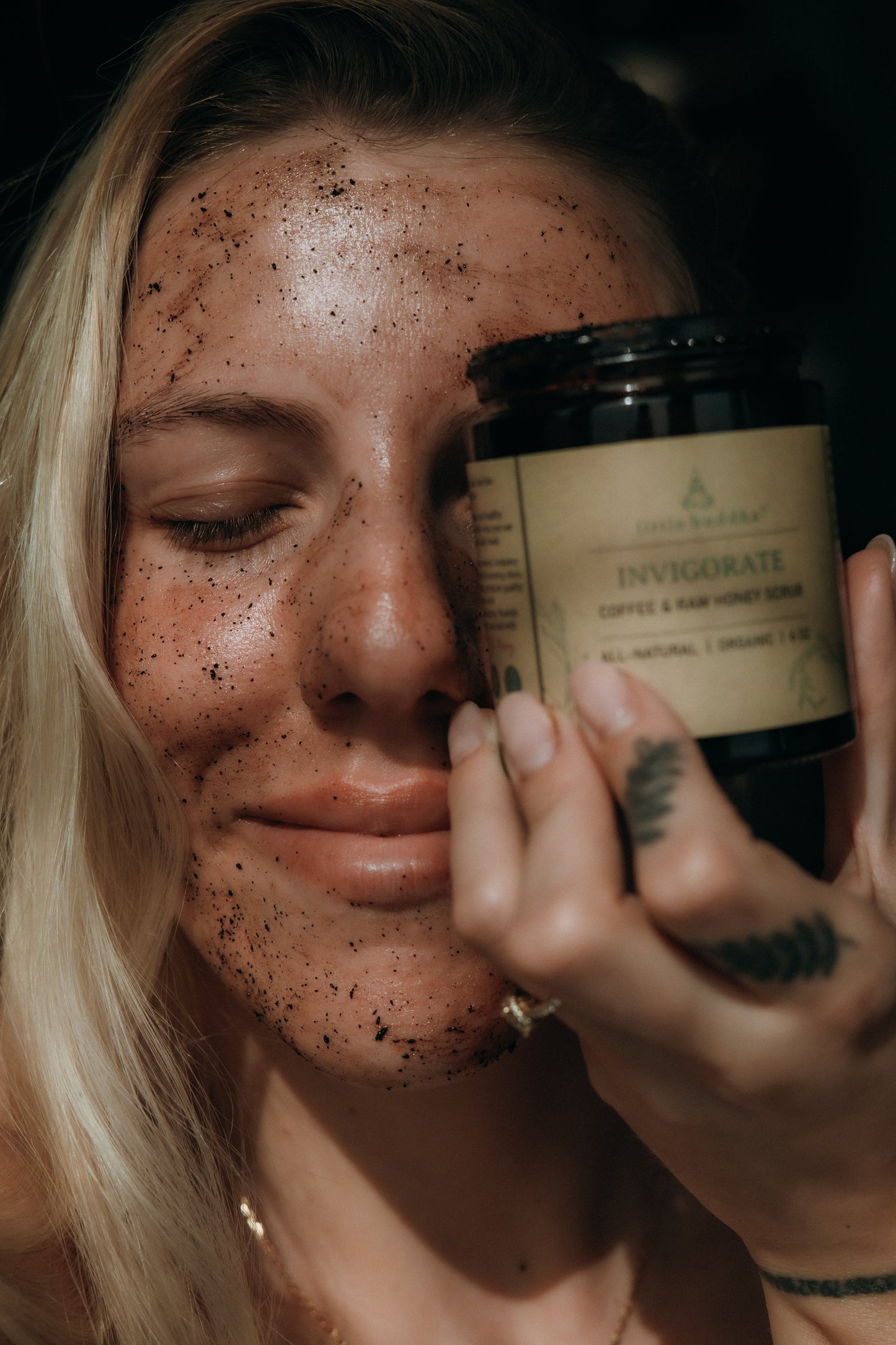 Invigorate Coffee & Raw Honey Scrub