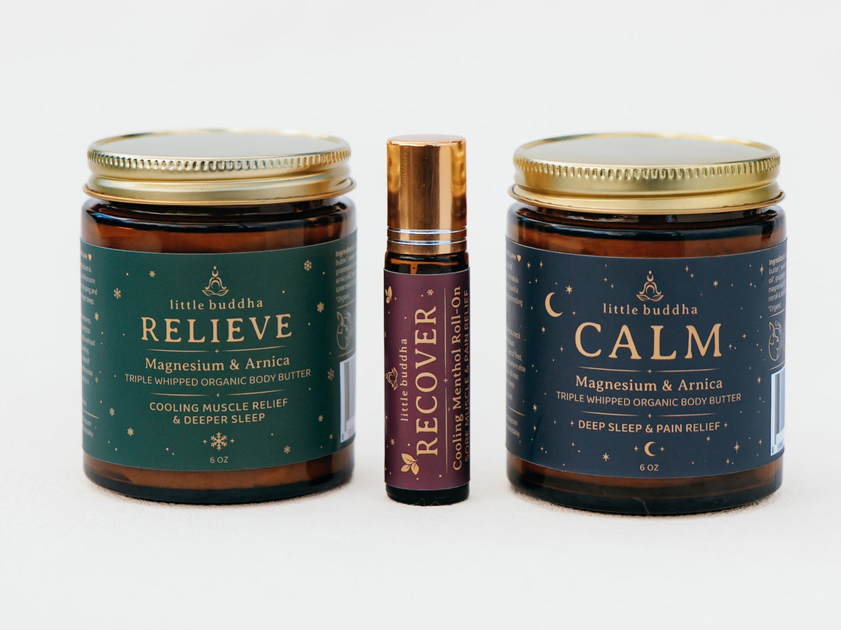 Rest, Relief & Recovery Bundle: CALM + RELIEVE + RECOVER