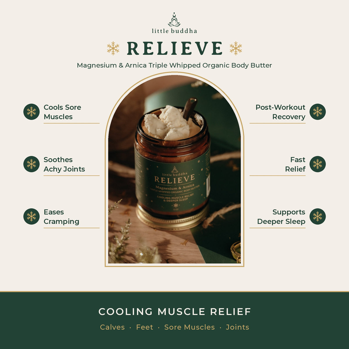 RELIEVE Magnesium & Arnica Body Butter