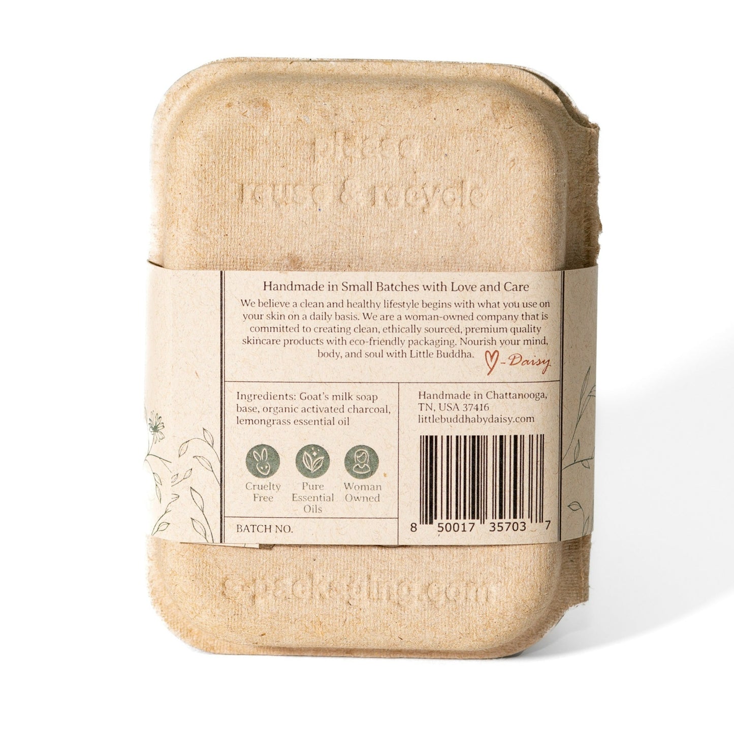 Fresh with Activated Charcoal Goat's Milk Soap