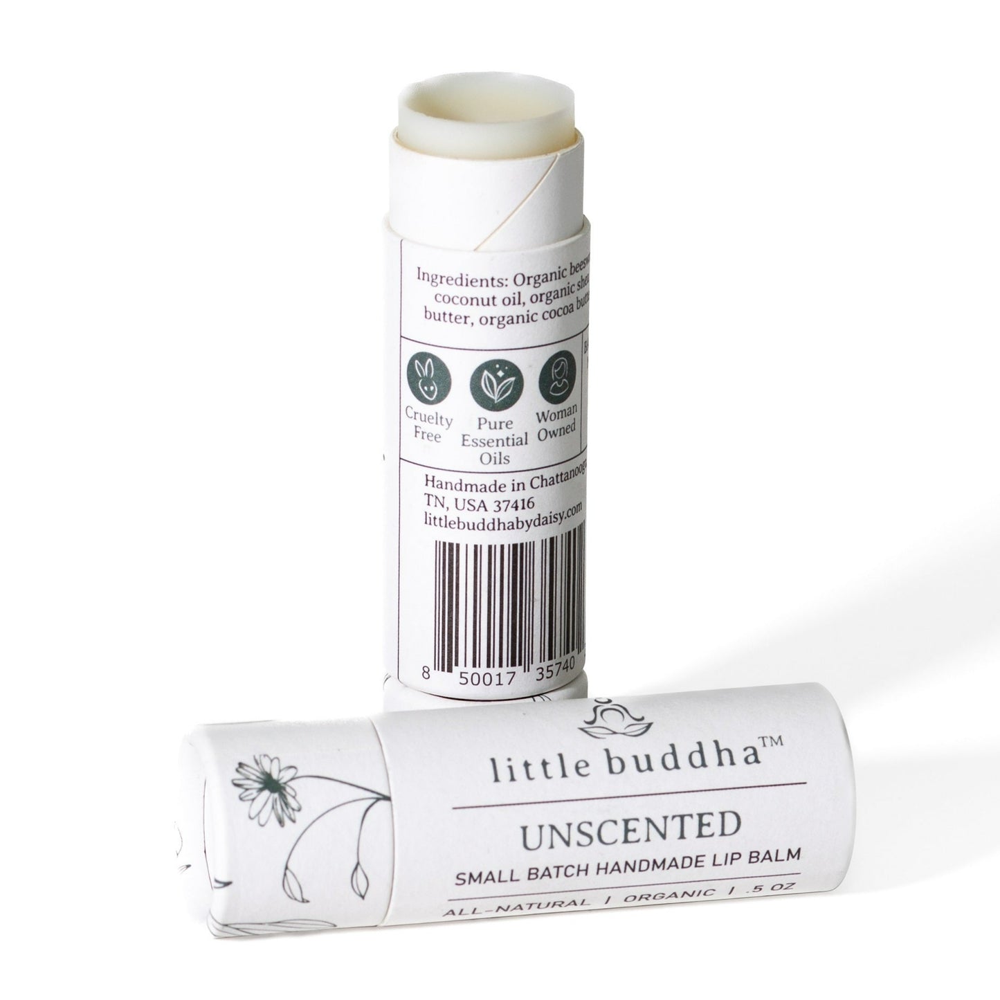 Unscented Organic Lip Balm