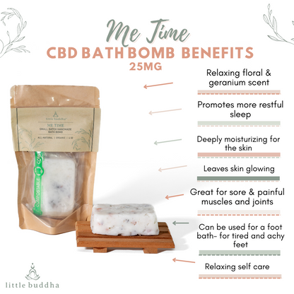 Me Time Bath Bomb (25mg CBD)