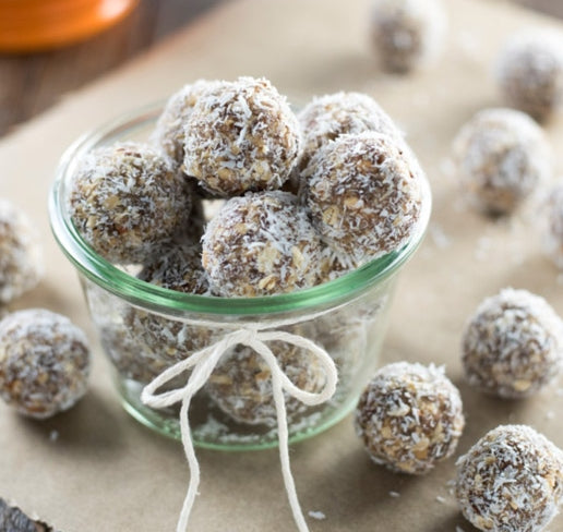 Sleepy Girl Snacks Series: Coconut Date Dream Bites