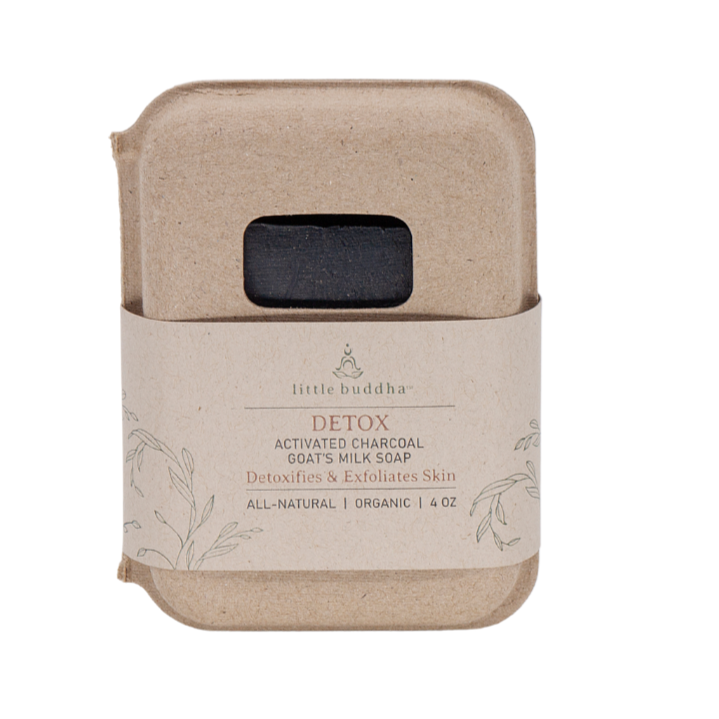 Detox Activated Charcoal Goat's Milk Soap
