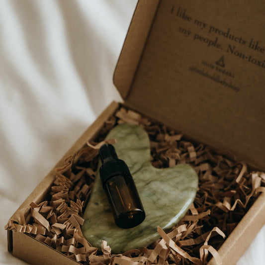 Jade Gua Sha Gift Set