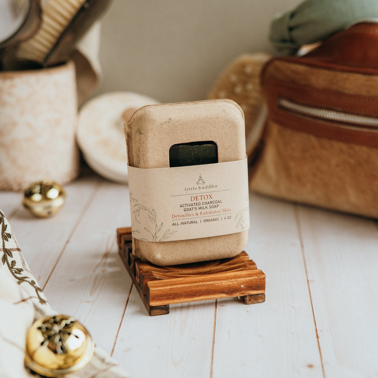 Detox Activated Charcoal Goat's Milk Soap