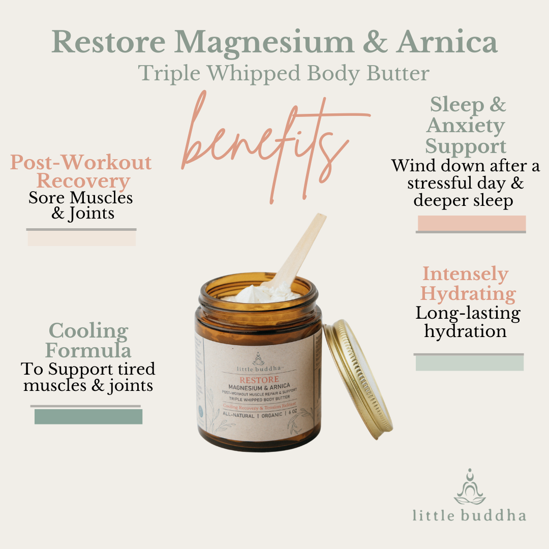 Restore Magnesium & Arnica Triple Whipped Body Butter