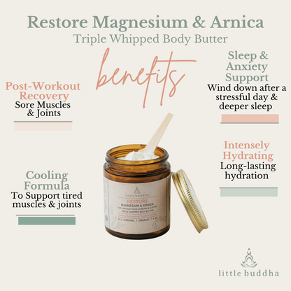Restore Magnesium & Arnica Triple Whipped Body Butter
