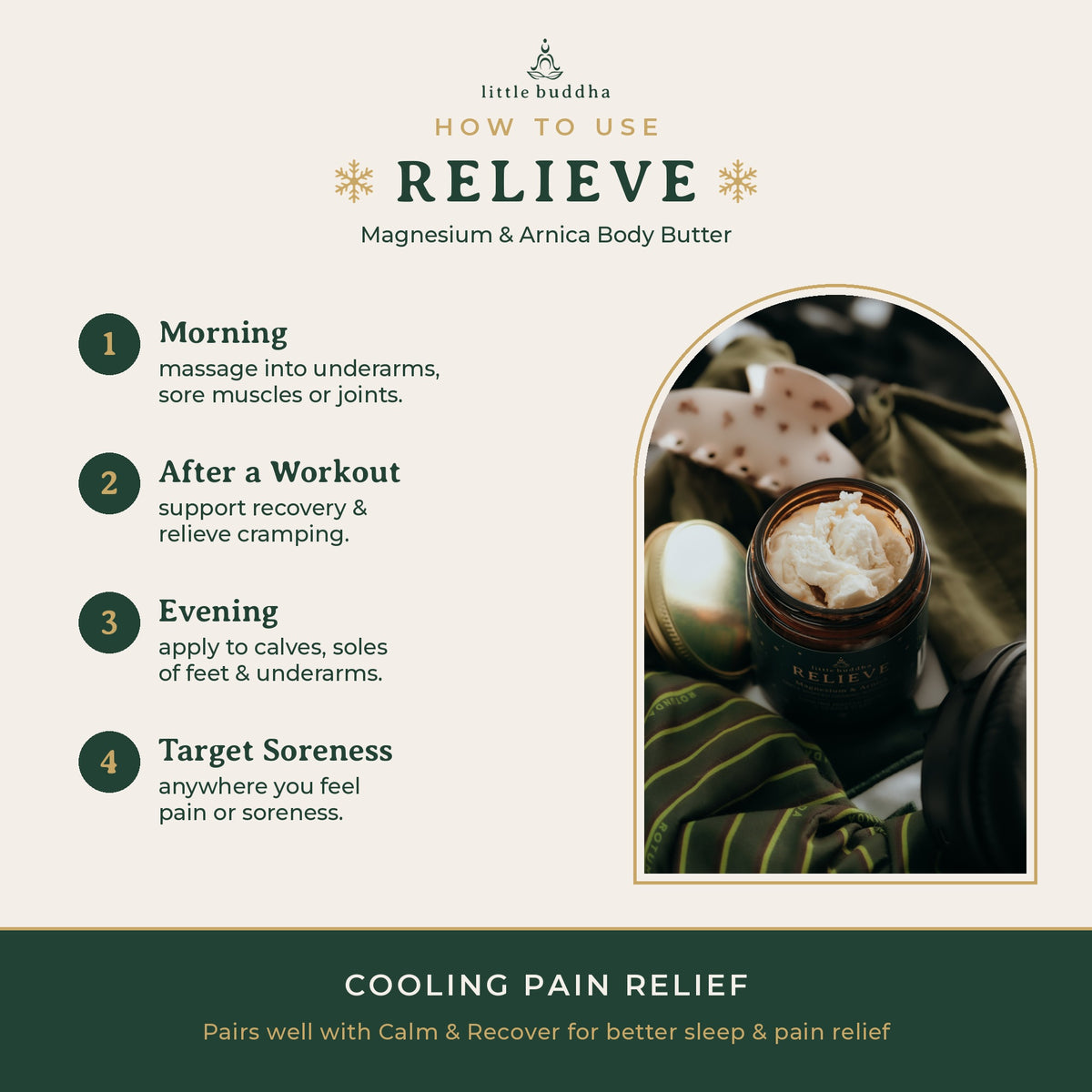 RELIEVE Magnesium & Arnica Body Butter