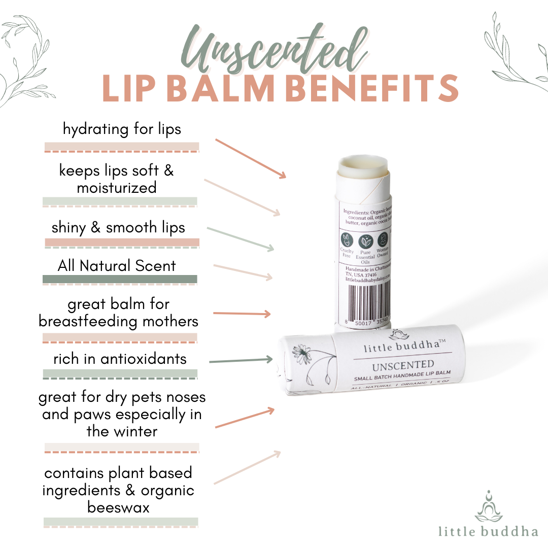 Unscented Organic Lip Balm