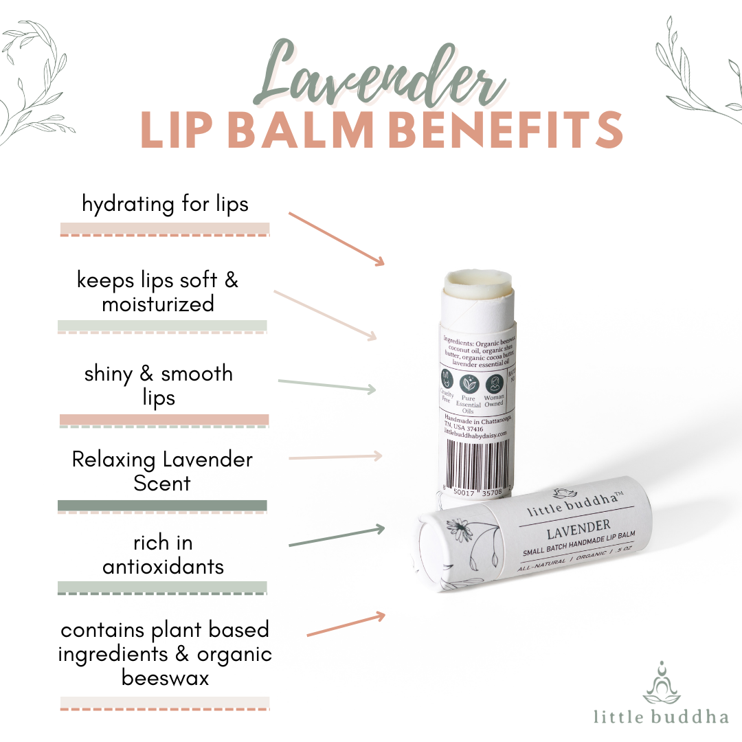 Lavender Organic Lip Balm Benefits
