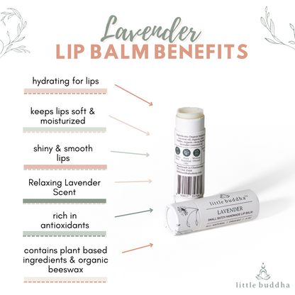 Lavender Organic Lip Balm Benefits