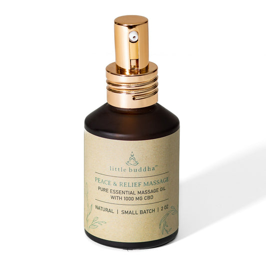 Peace and Relief 1000 mg CBD Massage Oil