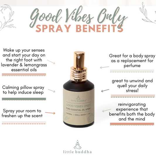 Good Vibes Only Essential Oil Spray