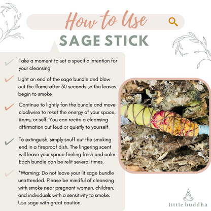 Sage and Palo Santo Smudge Bundle