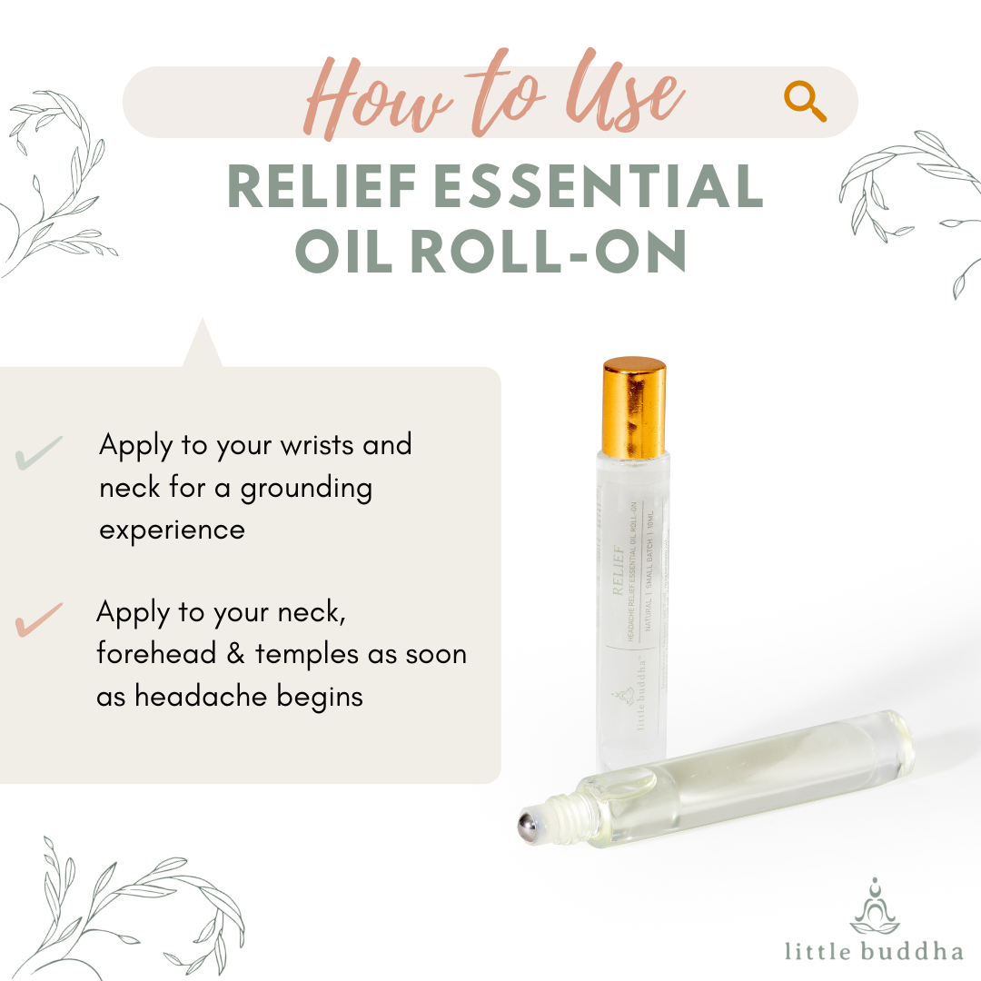 How to use Relief Essential Oil Roll-On