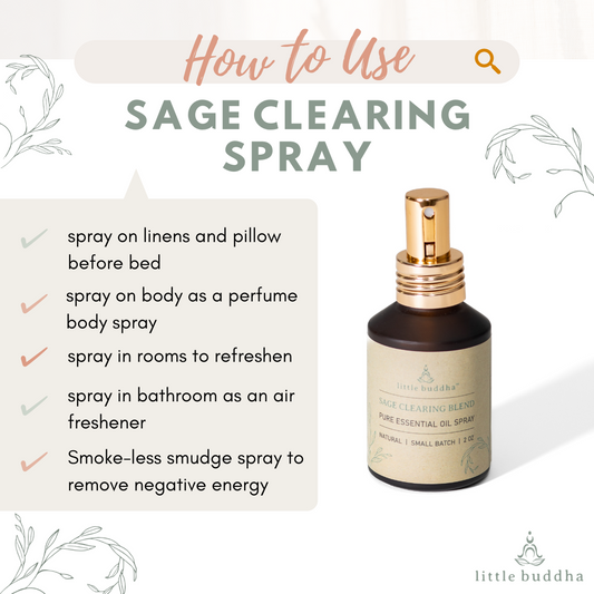 Sage Clearing Essential Oil Spray