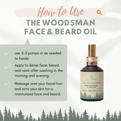 The Woodsman Beard and Face Oil
