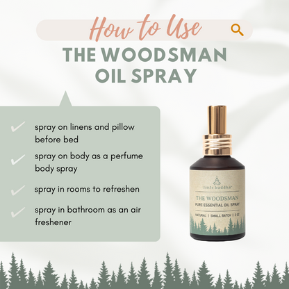 The Woodsman Essential Oil Spray