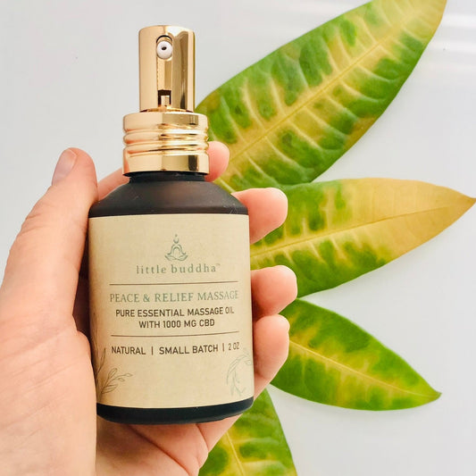Peace and Relief 1000 mg CBD Massage Oil